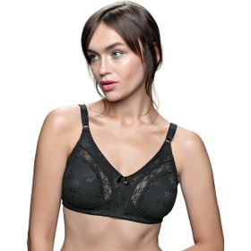 Aycı Cherry Siyah Minimizer Toparlayıcı Kadın Sütyen