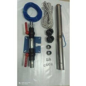 Aycı Mühendislik 4SD6/8 1 Hp Alarko Trifaze 50 mt Yassı Kablolu 100 mt Halatlı Çift Vanalı Akıtma Başlıklı Takım Dalgıç Pompa