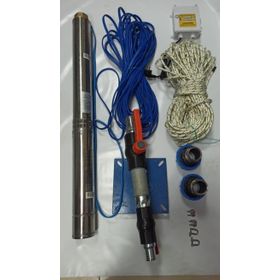 Aycı Mühendislik 4SDM16/9 3 Hp Alarko 30 mt Yassı Kablolu Panolu 60 mt Halatlı Çift Vanalı Akıtma Başlıklı Monofaze Takım Dalgıç Pompa