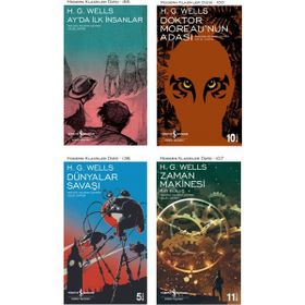 Ay'da İlk Insanlar - Doktor Moreau'nun Adası - Dünyalar Savaşı - Zaman Makinesi - H. G. Wells