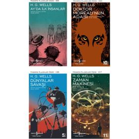 Ay'da İlk Insanlar - Doktor Moreau'nun Adası - Dünyalar Savaşı - Zaman Makinesi - H. G. Wells