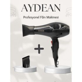Aydean 4200 Siyah Profesyonel Saç Kurutma Makinesi