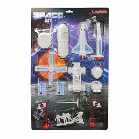 Aydede Oyuncak 920 18 Pcs Kartela Uzay Seti