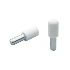 Ayder 1807 Beyaz 4 mm 10 mm 25 Adet Plastik Başlı Metal Raf Pimi