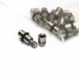 Ayder vidalı 10 Adet Metal Contalı Raf Pimi