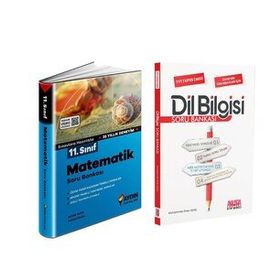 Aydın 11. Sınıf Matematik ve Akm Dil Bilgisi Soru Bankası Seti 2 Kitap