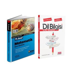 Aydın 11. Sınıf Matematik ve Akm Dil Bilgisi Soru Bankası Seti 2 Kitap