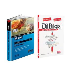 Aydın 11. Sınıf Matematik ve Akm Dil Bilgisi Soru Bankası Seti 2 Kitap