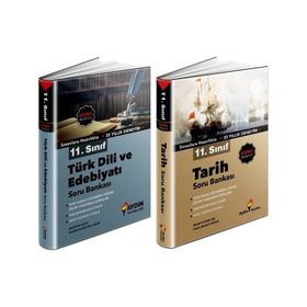 Aydın 2 Kitap 2023 11. Sınıf Edebiyat + Tarih Soru Bankası Seti