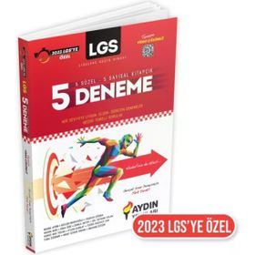 Aydın 8. Sınıf LGS Tüm Dersler Video Çözümlü 5 Deneme