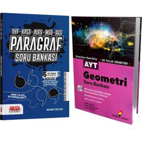 Aydın Ayt Geometri ve Akm Paragraf Soru Bankası Seti 2 Kitap