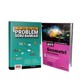 Aydın Ayt Geometri ve Akm Problemler Soru Bankası Seti 2 Kitap