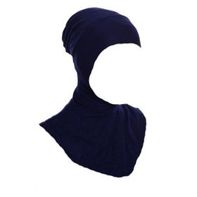 Aydın Bone Tesettür Lacivert Düz Kolluk