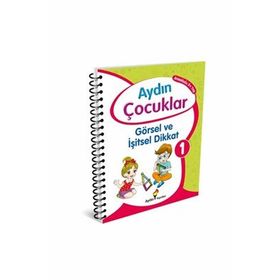 Aydın Çocuklar Görsel ve İşitsel Dikkat 1 Anaokulu 5 Yaş-Aydın Yayınları