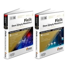 Aydın Tyt Ayt Fizik Konu Özetli Ders İşleyiş Modülleri Seti 2 Kitap 2023
