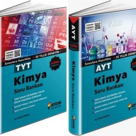 Aydın Tyt Ayt Kimya Konu Özetli Soru Bankası Seti 2 Kitap 2023