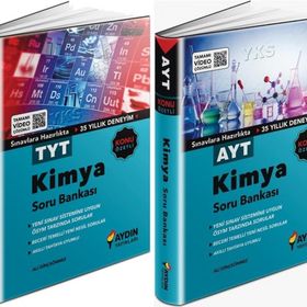 Aydın Tyt Ayt Kimya Konu Özetli Soru Bankası Seti 2 Kitap 2023