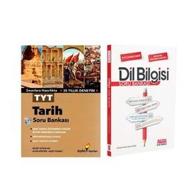 Aydın Tyt Tarih ve Akm Dil Bilgisi Soru Bankası Seti 2 Kitap