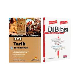 Aydın Tyt Tarih ve Akm Dil Bilgisi Soru Bankası Seti 2 Kitap