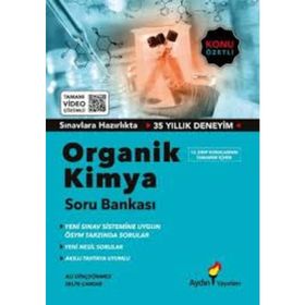 Aydın Yayın Organik Kimya Soru Bankası Konu Özetli