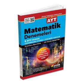 Aydın Yayınları 1. Dönem AYT Matematik 8 Deneme