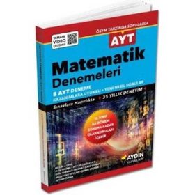 Aydın Yayınları 1. Dönem AYT Matematik 8 Deneme