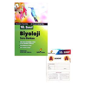 Aydın Yayınları 10.Sınıf Biyoloji Soru Bankası