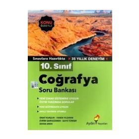 Aydın Yayınları 10.Sınıf Coğrafya Konu Özetli Soru Bankası