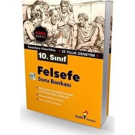Aydın Yayınları 10.Sınıf Felsefe Konu Özetli Soru Bankası