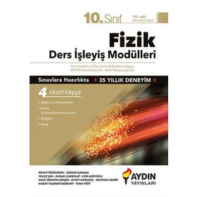 Aydın Yayınları 10. Sınıf Fizik Ders İşleyiş Modülleri