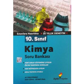 Aydın Yayınları 10.Sınıf Kimya Soru Bankası