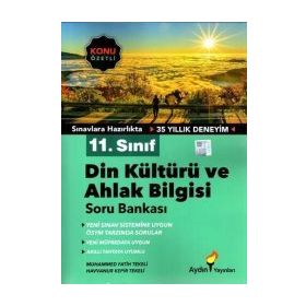Aydın Yayınları 11.Sınıf Din Kültürü ve Ahlak Bilgisi Konu Özetli Soru Bankası