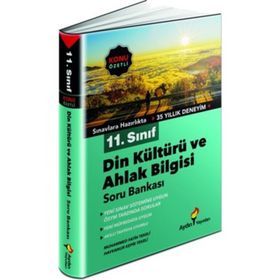 Aydın Yayınları 11.Sınıf Din Kültürü ve Ahlak Bilgisi Konu Özetli Soru Bankası