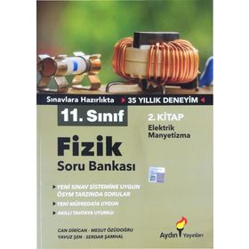 Aydın Yayınları 11. Sınıf Fizik Soru Bankası Elektrik Manyetizma