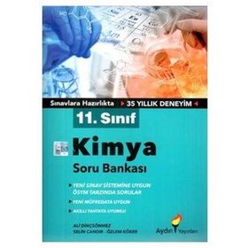 Aydın Yayınları 11. Sınıf Kimya Tamamı Video Çözümlü Soru Bankası