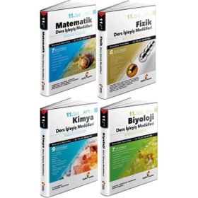 Aydın Yayınları 11. Sınıf Sayısal Ders İşleyiş Modülleri Sayısal Seti 4 Kitap