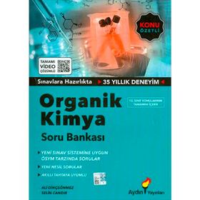 Aydın Yayınları 12. Sınıf Organik Kimya Konu Özetli Soru Bankası