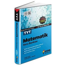Aydın Yayınları 2021 TYT Matematik Tamamı Video Çözümlü Soru Bankası