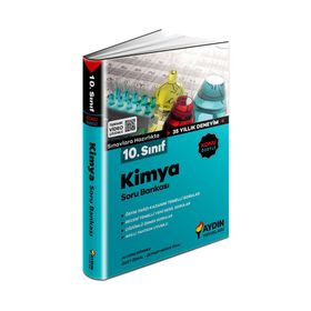 Aydın Yayınları 2022 10.Sınıf Kimya Soru Bankası