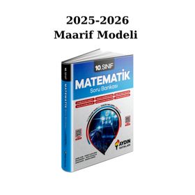 Aydın Yayınları 2025/26 10. Sınıf Matematik Soru Bankası