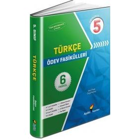 Aydın Yayınları 5. Sınıf Türkçe Ödev Fasikülleri