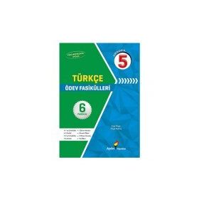 Aydın Yayınları 5. Sınıf Türkçe Ödev Fasikülleri