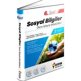 Aydın Yayınları - 6. Sınıf Sosyal Bilgiler Ders İşleyiş Modülleri
