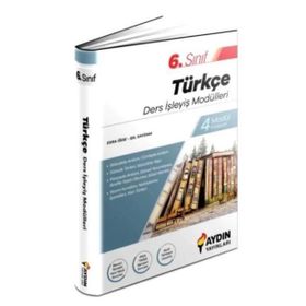 Aydın Yayınları - 6. Sınıf Türkçe Ders İşleyiş Modülleri