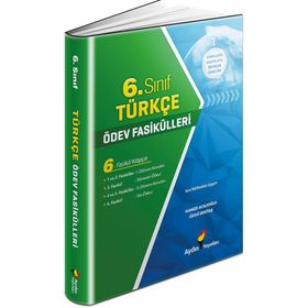 Aydın Yayınları 6. Sınıf Türkçe Ödev Fasikülleri