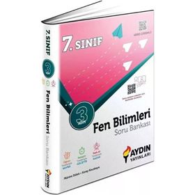 Aydın Yayınları 7 Sınıf 3 Adım Fen Bilimleri Soru Bankası