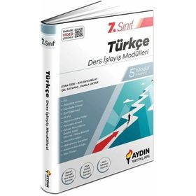 Aydın Yayınları 7. Sınıf Aydın Türkçe Ders İşleyiş Modülleri