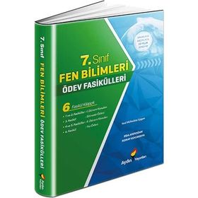 Aydın Yayınları 7. Sınıf Fen Bilimleri Ödev Fasikülleri