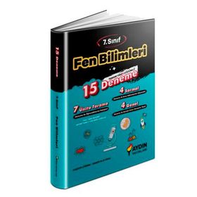 Aydın Yayınları 7. Sınıf Matematik 15 Deneme