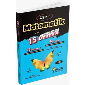 Aydın Yayınları 7. Sınıf Matematik 15 Deneme